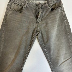 Men's Jeans Just Jeans brand 32L:32W denim casual classic slim grey light wash